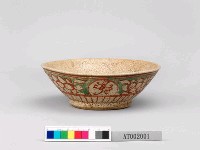 五彩囍字碗藏品圖，第12張